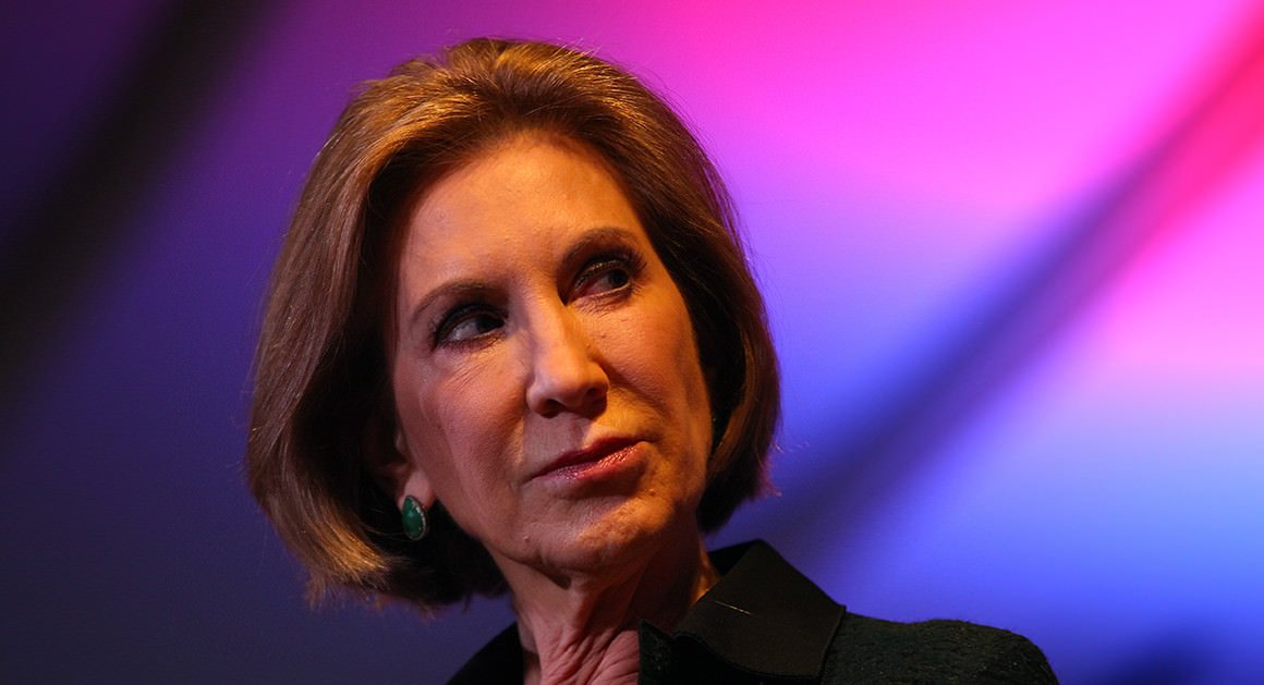 Carly Fiorina says Trump should step aside for Pence
