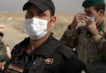 Toxic fumes from sulphur phosphates plant burns in Iraq Mosul Toxic fumes from sulphur phosphates plant burns in Iraq Mosul