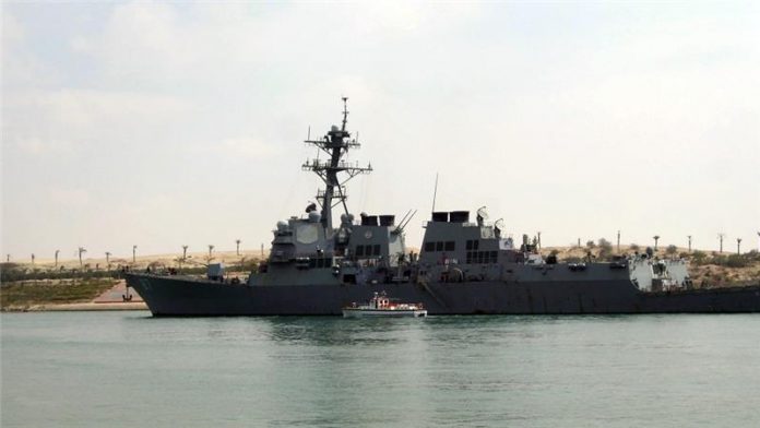 USS Mason Missiles fired at US navy destroyer from rebel-held Yemen
