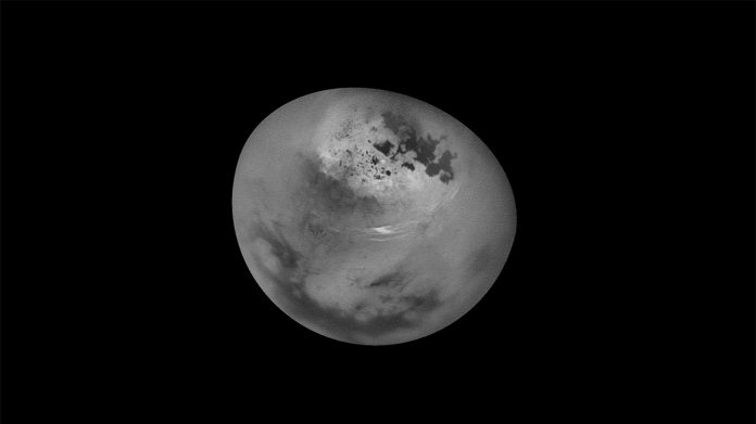 Researchers released incredible footage of clouds rolling across Titan