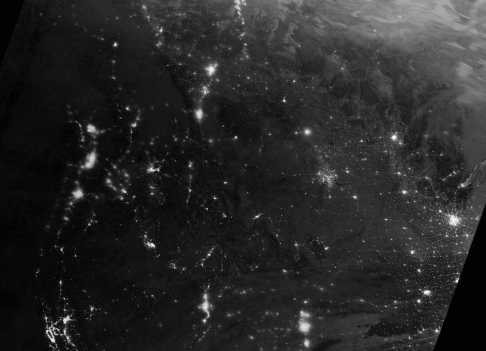 NASA satellite captures stunning view of northern lights