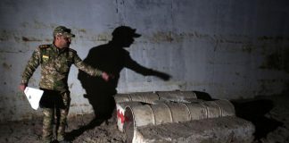 ISIS Underground Training Camp Found in western Mosul, Iraq ISIS Underground Training Camp Found in western Mosul, Iraq