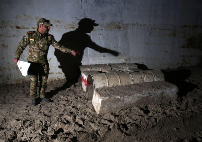 ISIS Underground Training Camp Found in western Mosul, Iraq