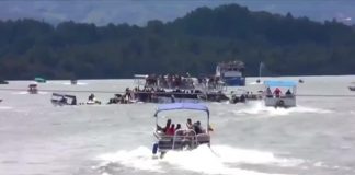 Colombia tourist boat sinks with 170 onboard, Six dead Colombia tourist boat sinks with 170 onboard, Six dead