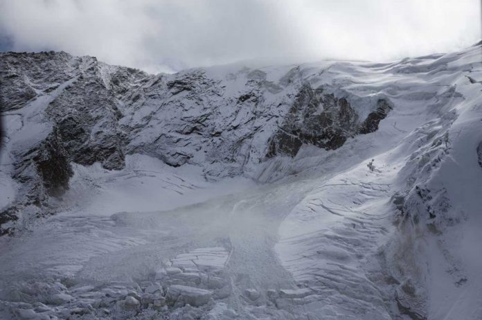 Part Of Swiss Glacier Breaks Off After Residents Evacuated