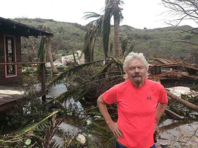 Richard Branson Shares Pics From 'Unforgiving' Irma