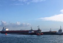 Singapore Ship Collision: Two dead, three still missing Singapore Ship Collision: Two dead, three still missing