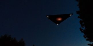 Black Triangle UFO caught on Google Earth Black Triangle UFO caught on Google Earth