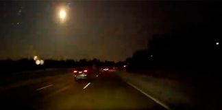 Meteor fireball lights up sky across Michigan (Video) Meteor fireball lights up sky across Michigan (Video)