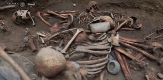 Remains In Spiral Formation Discovered In Mexico (Video) Remains In Spiral Formation Discovered In Mexico (Video)