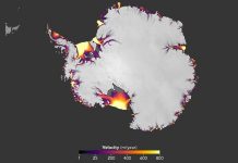 Researchers discovered the velocity of ice melting from Antarctica Researchers discovered the velocity of ice melting from Antarctica
