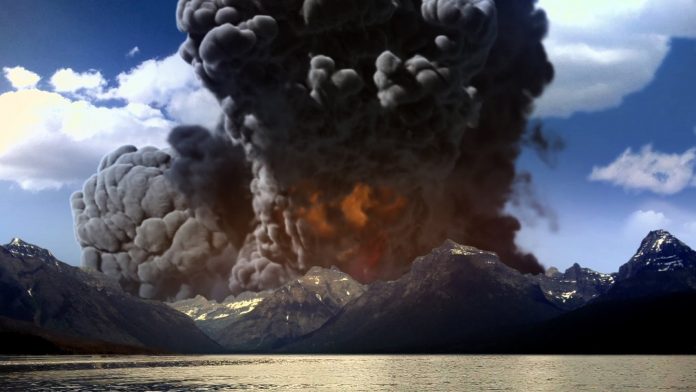 What if the Yellowstone volcano erupted?