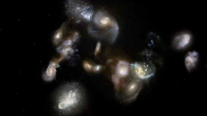Research: Telescopes confirm galaxy 'pile-ups' forming in deep space