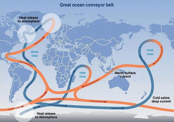 Researchers discovered in the Atlantic, the signs of global disaster