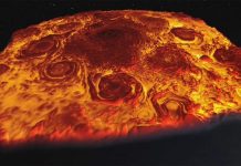 Watch: Flyover of Jupiter’s north pole in infrared Watch: Flyover of Jupiter’s north pole in infrared