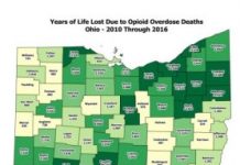Offbeat: Opioid overdose responsible for over 500,000 years of life lost in Ohio —