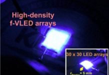 Tech: Flexible blue vertical micro LEDs — (Report)
