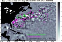 Research: Great white sharks dive deep into warm-water whirlpools in the Atlantic —