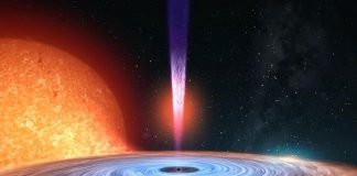 Giant supermassive black hole is captured ‘eating’ a star for first time ever Giant supermassive black hole is captured ‘eating’ a star for first time ever