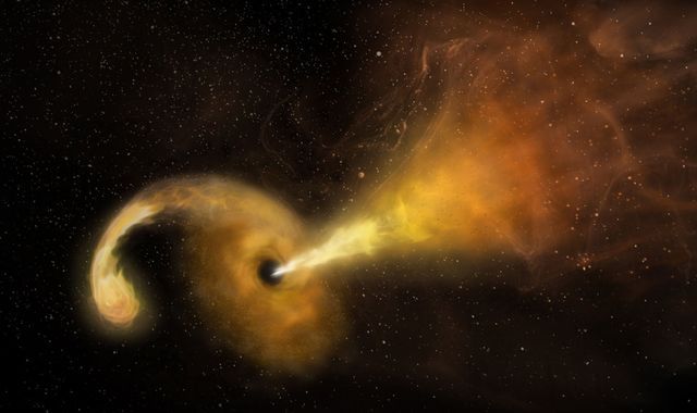 Researchers watch a black hole eating a star (Study)