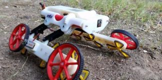 Research: RSTAR can navigate large obstacles and carry payloads necessary for search and rescue operations —