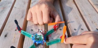 Research: An insect-inspired drone deforms upon impact —