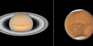 Tech: New family photos of Mars and Saturn from Hubble — (Report)