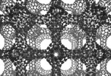 Tech: Carbon cage molecule formed inside pores of zeolites is a negatively curved schwarzite — (Report)