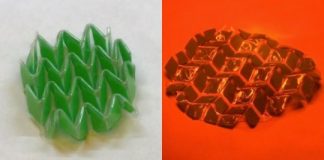 Research: Shape-shifting material can morph, reverse itself using heat, light —