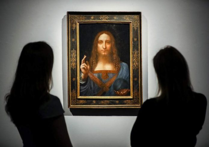 Leonardo da Vinci painting sells for record $450m