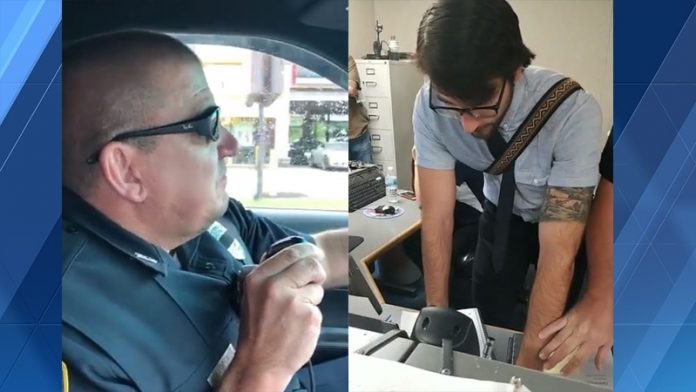Southbridge: Son surprises officer during final radio call