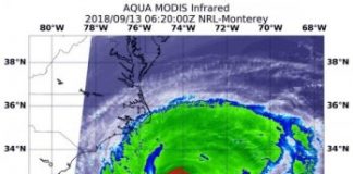 Research: NASA gets inside look at large and powerful Hurricane Florence —