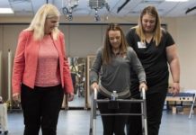 Research: Technology and therapy help individuals with chronic spinal cord injuries take steps —