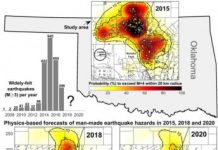 Research: Researchers map susceptibility to human-made earthquakes —