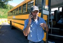 Dogs, cats escaped on a school bus during Hurricane Florence Dogs, cats escaped on a school bus during Hurricane Florence