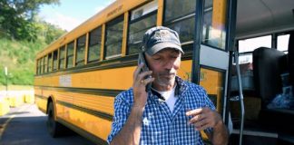 Dogs, cats escaped on a school bus during Hurricane Florence Dogs, cats escaped on a school bus during Hurricane Florence