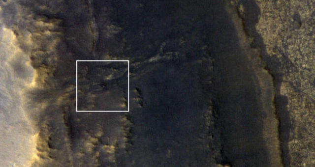 Mars rover spotted in photo three months after it went silent