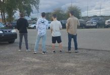 Midland boys stopping to honor the national anthem Midland boys stopping to honor the national anthem