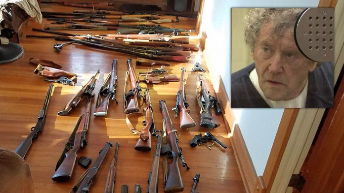 Nathan Brogan: guns seized from man accused of shooting San Diego
