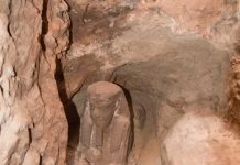 Sphinx found in Egyptian Temple at Aswan Sphinx found in Egyptian Temple at Aswan