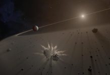 Tech: Detailed look at white dwarf orbited by planetary fragments — (Report)