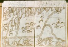 Research: All the examples were done using a quill pen, and correspond to different mining areas of Mexico between 1579 and 1580 —