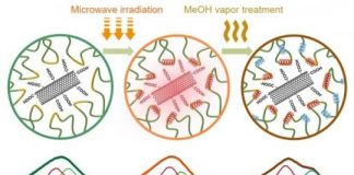 Research: Making a transparent flexible material of silk and nanotubes —