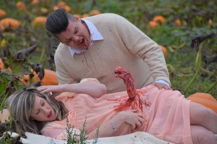 Alien maternity photos: Couple from Nanaimo recreate 'Alien' birth scene