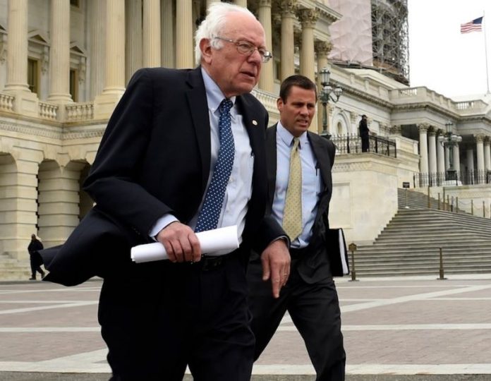 Bernie Sanders Saves Amy Currotto From Getting Hit By A Car