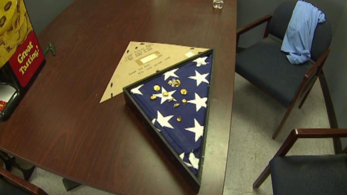 Burial flag returned to Navy wife in Denver