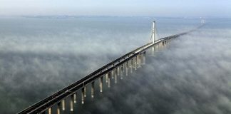 World’s Longest Sea-Crossing Bridge Opens (Photo) World’s Longest Sea-Crossing Bridge Opens (Photo)