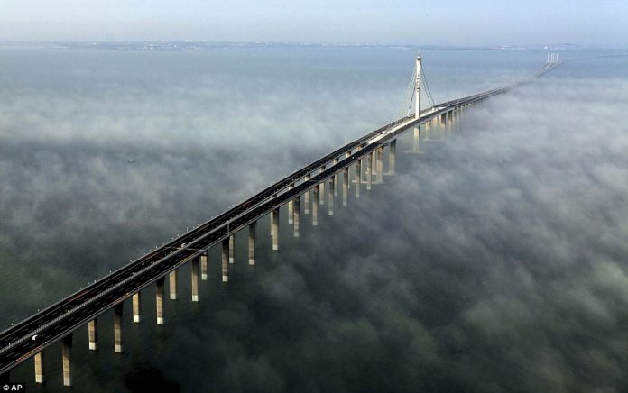 World’s Longest Sea-Crossing Bridge Opens (Photo)