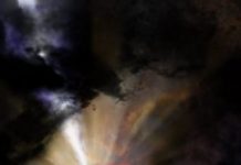 Research: Plumes of cold molecular gas spray out by black hole a billion light-years from Earth —