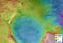 Research: Overflowing crater lakes carved canyons across Mars —